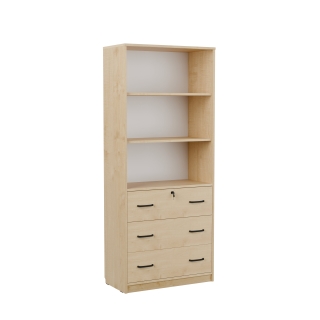 Regał szkolno-biurowy JT26 | Certyfikowane meble szkolne i biurowe