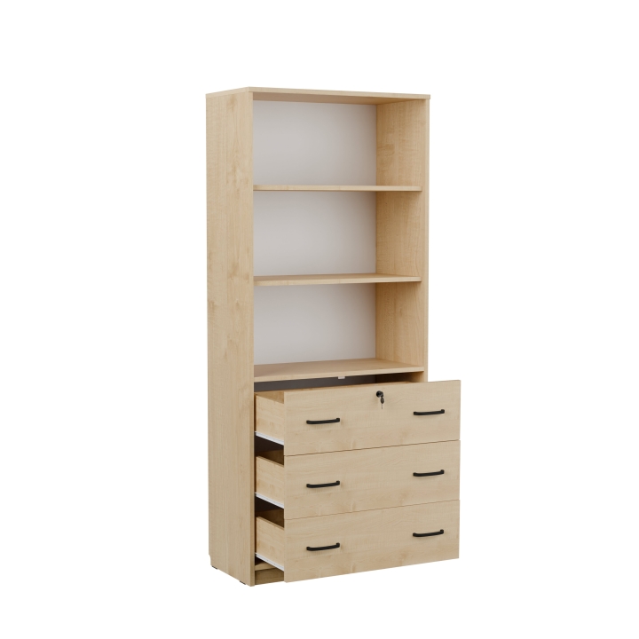 Regał szkolno-biurowy JT26 | Certyfikowane meble szkolne i biurowe