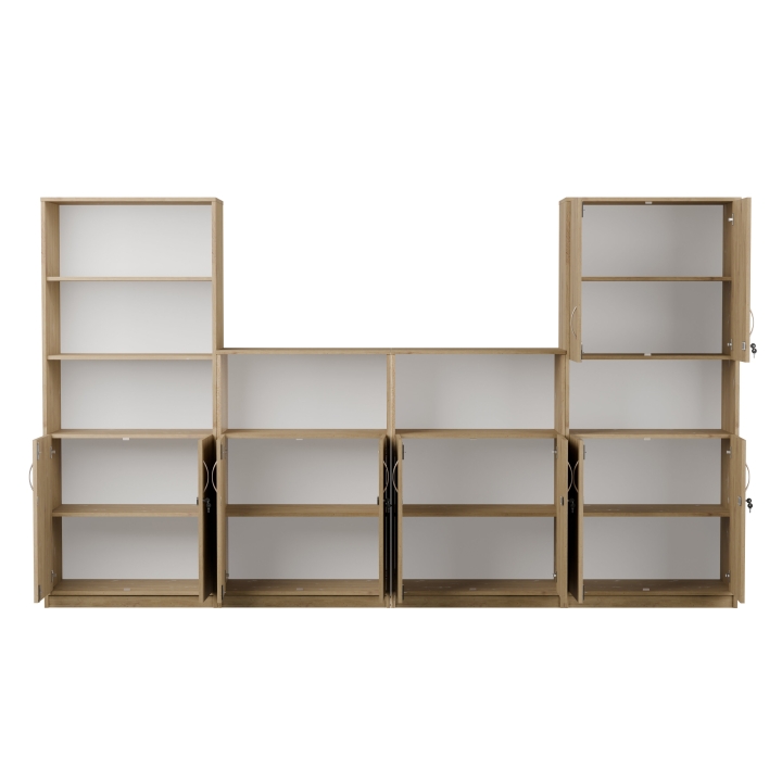 Zestaw regałów szkolno-biurowych JT1 | Darmowa dostawa dla szkół i placówek oświatowych