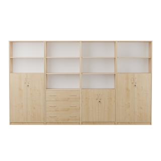 Zestaw regałów szkolno-biurowych JT2 | Certyfikowane meble szkolne i biurowe