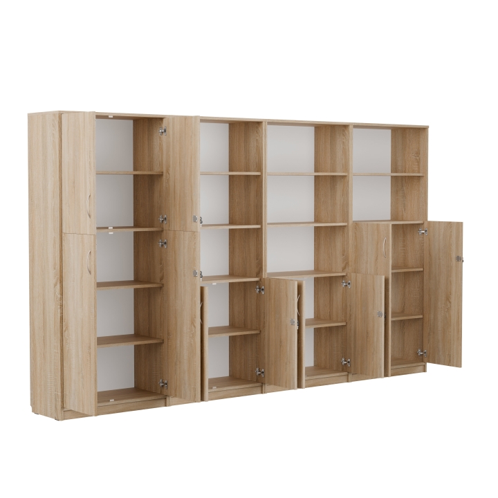 Zestaw regałów szkolno-biurowych JT4 | Darmowa dostawa dla szkół i placówek oświatowych