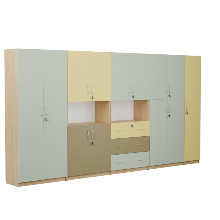 Zestaw regałów szkolnych JT Color 1