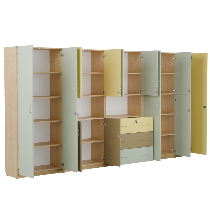 Zestaw regałów szkolnych JT Color 1