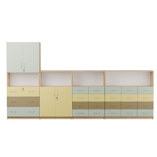 Zestaw regałów szkolnych JT Color 2