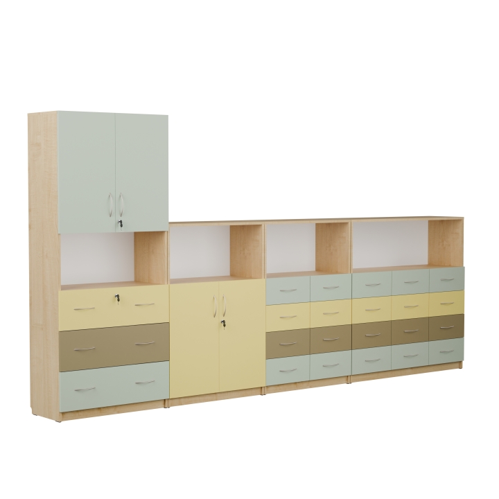 Zestaw regałów szkolnych JT Color 2