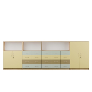 Zestaw regałów szkolnych JT Color 4