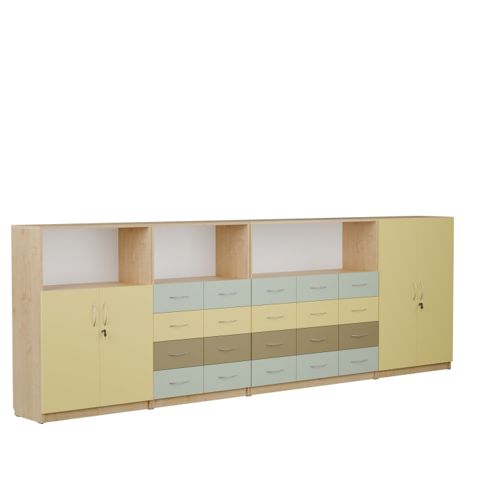 Zestaw regałów szkolnych JT Color 4