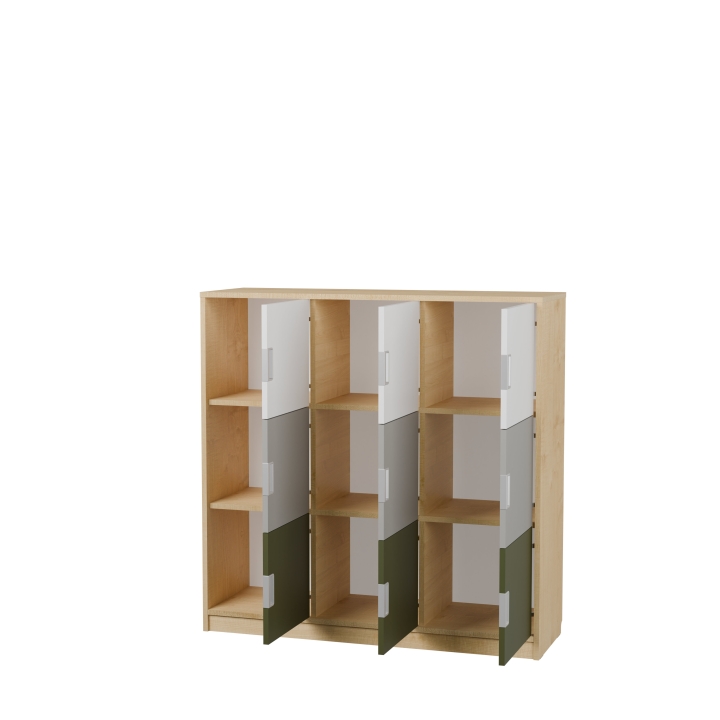 Regał szkolny KSP01- Kolorowe Skrytki Plus | Darmowa dostawa dla szkół publicznych i placówek oświatowych