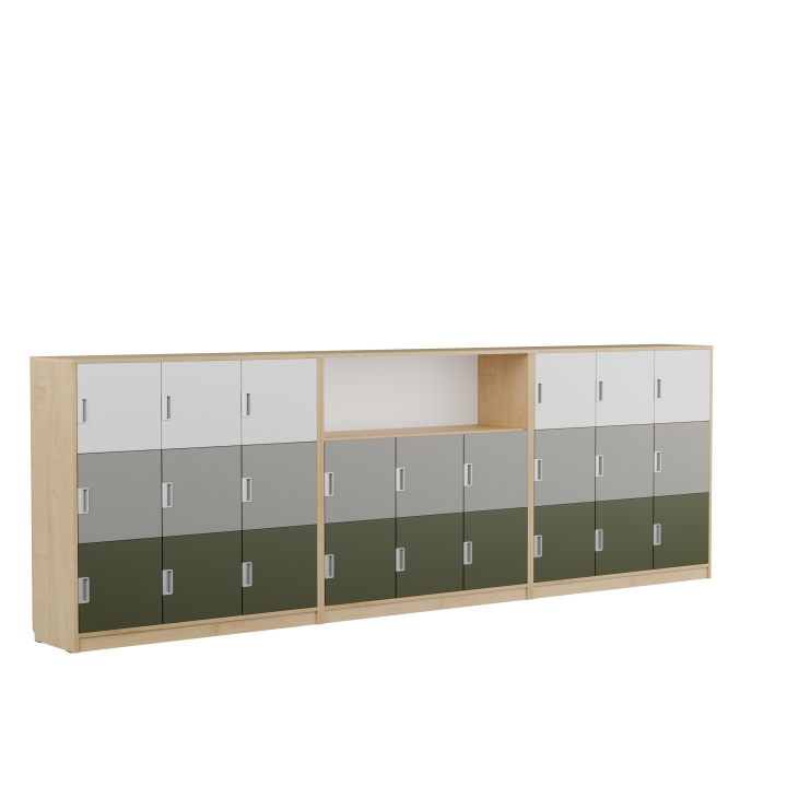 Zestaw regałów KOLOROWE SKRYTKI PLUS KSP4