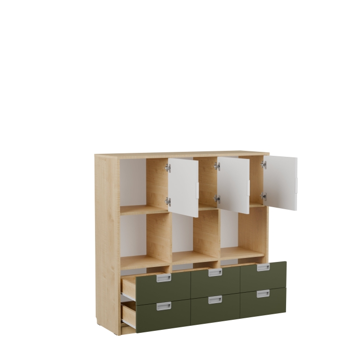 Regał Kolorowe skrytki PLUS KSP11 | Darmowa dostawa dla szkół i placówek oświatowych