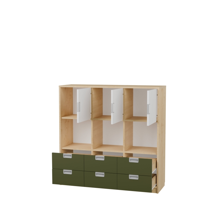 Regał Kolorowe skrytki PLUS KSP11 | Darmowa dostawa dla szkół i placówek oświatowych