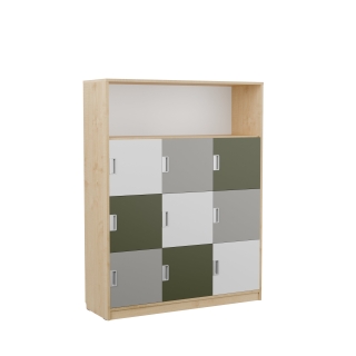 Regał Kolorowe skrytki PLUS KSP23 | Darmowa dostawa dla szkół i placówek oświatowych