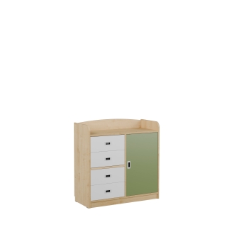 Regał szkolny Kubuś AN08 | Darmowa dostawa dla szkół i placówek oświatowych