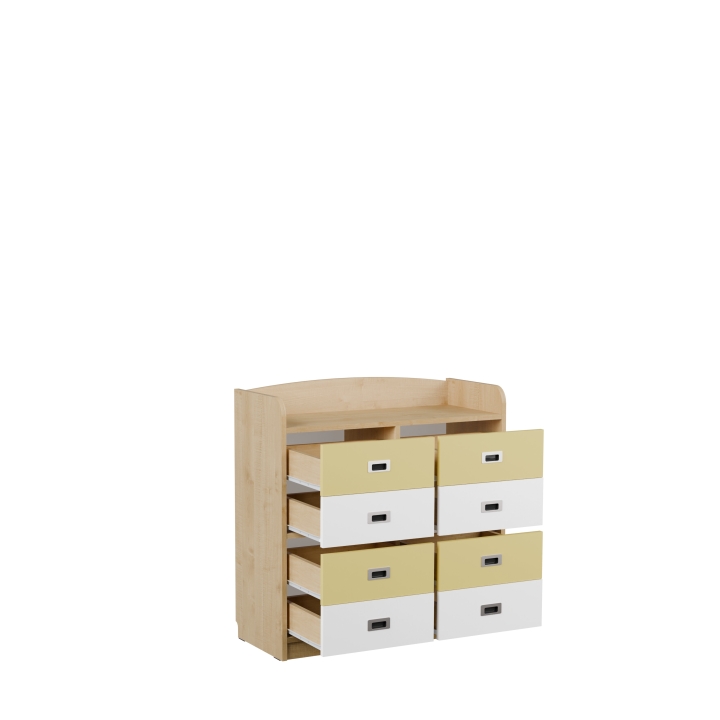 Regał szkolny Kubuś AN09 | Meble do żłobka, przedszkola, szkoły