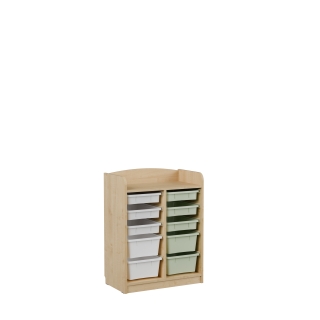 Regał szkolny Kubuś AN11C | Producent mebli szkolnych, przedszkolnych i biurowych