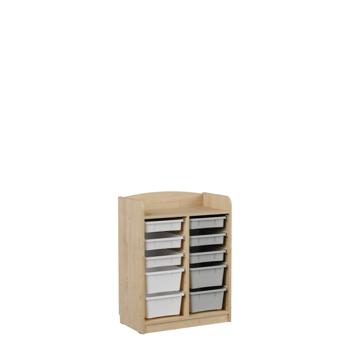 Regał szkolny Kubuś AN11C | Producent mebli szkolnych, przedszkolnych i biurowych