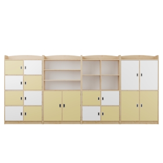 Zestaw regałów przedszkolnych Kubuś AN1 | Darmowa dostawa dla szkół i placówek oświatowych