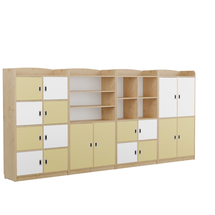 Zestaw regałów przedszkolnych Kubuś AN1 | Darmowa dostawa dla szkół i placówek oświatowych