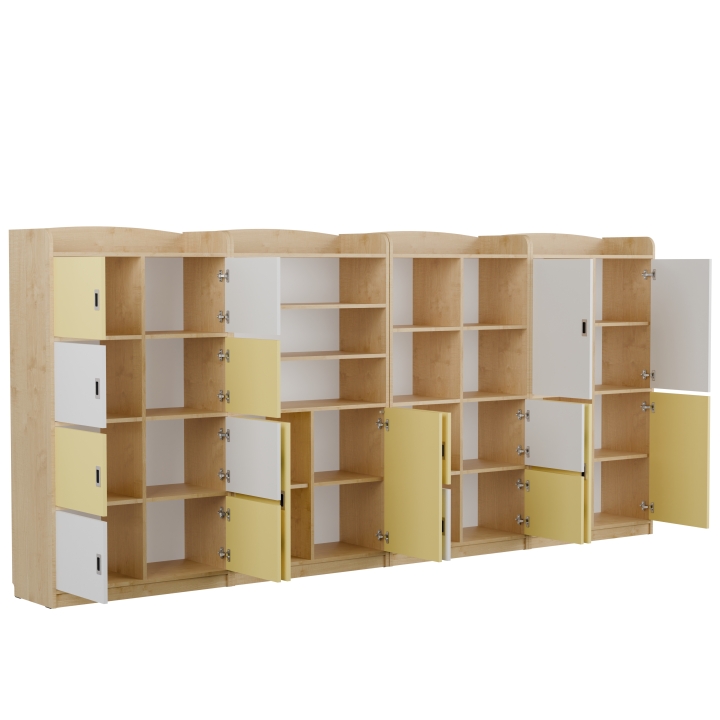 Zestaw regałów przedszkolnych Kubuś AN1 | Darmowa dostawa dla szkół i placówek oświatowych