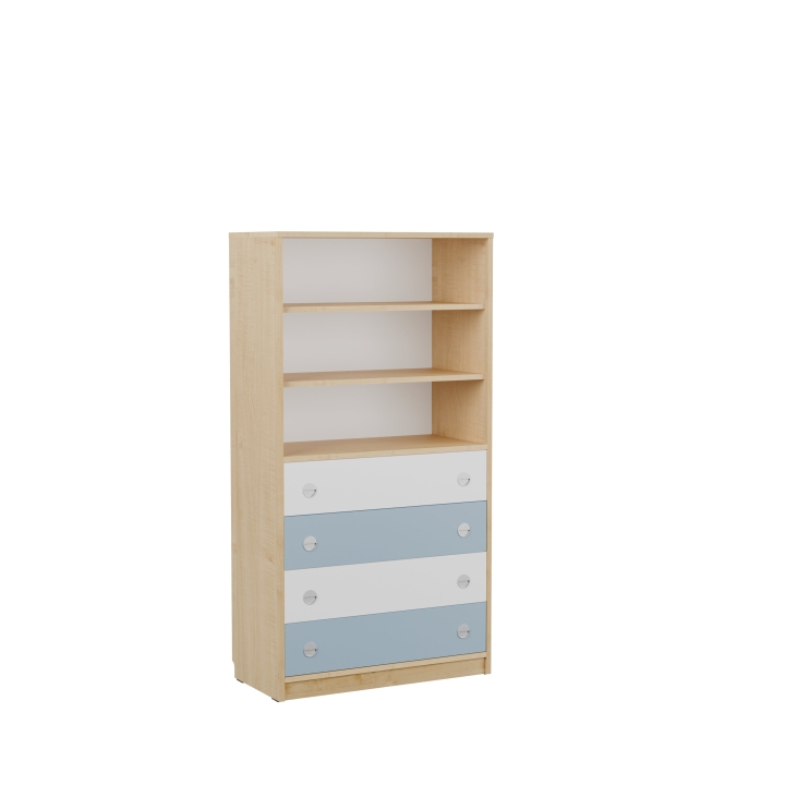 Regał szkolny Domino DN04 | Darmowa dostawa dla szkół i placówek oświatowych