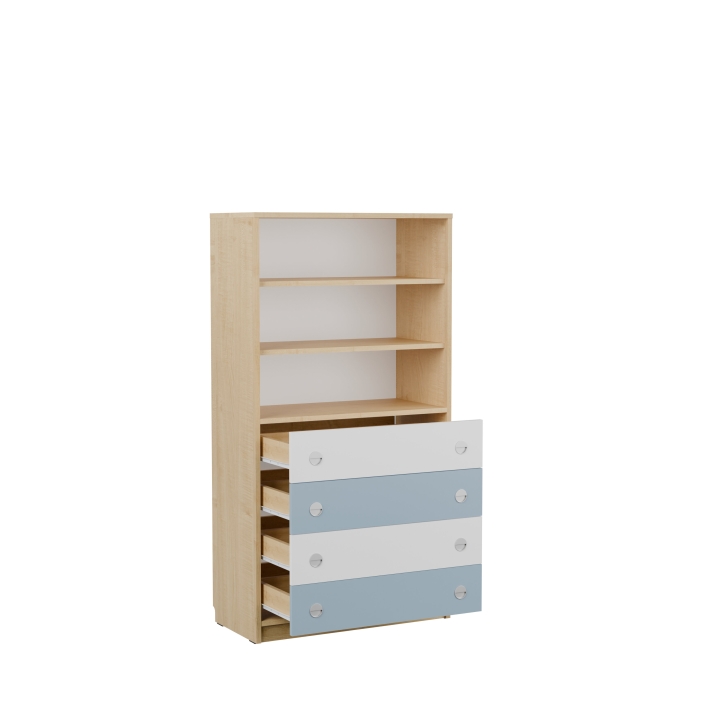 Regał szkolny Domino DN04 | Darmowa dostawa dla szkół i placówek oświatowych