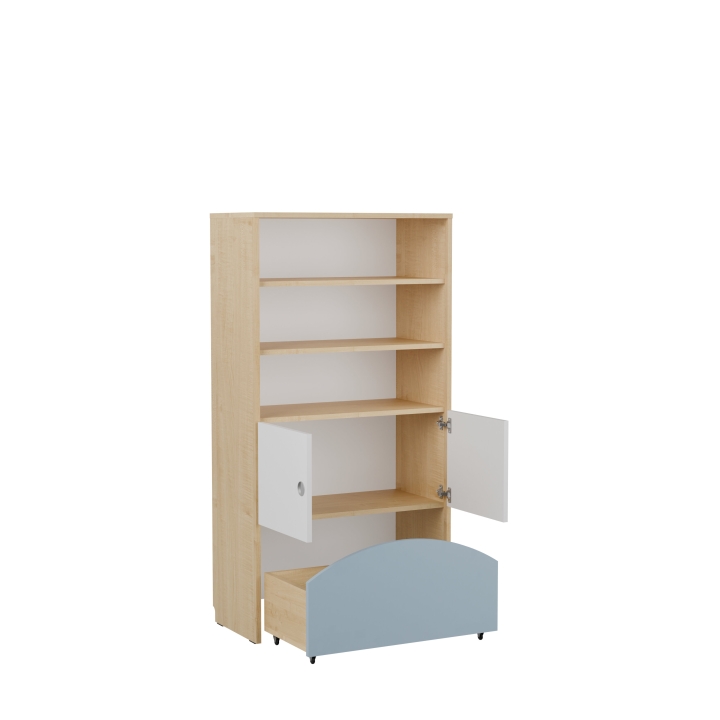 Regał  szkolny Domino DN08 | Darmowa dostawa dla szkół i placówek oświatowych