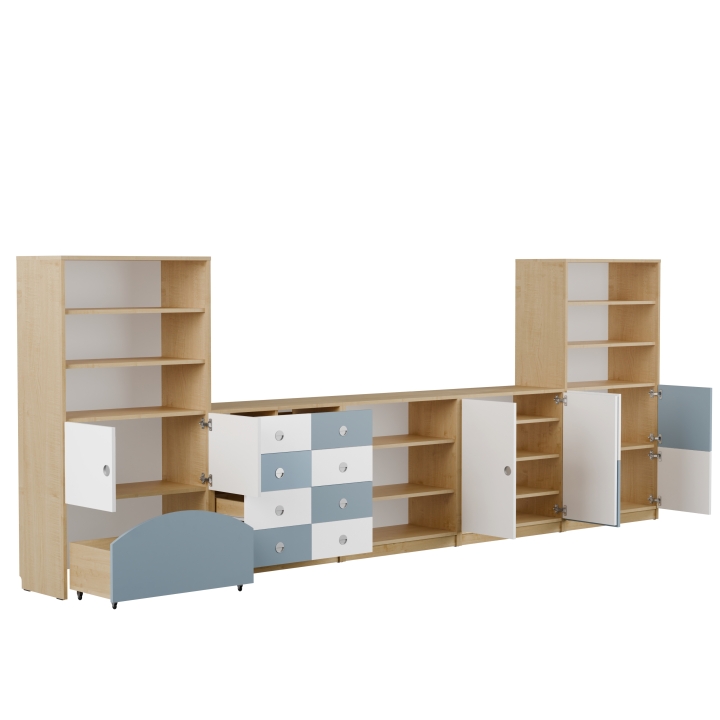 Zestaw regałów Domino DN1