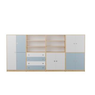 Zestaw regałów Domino DN4 | Meble szkolne i przedszkolne