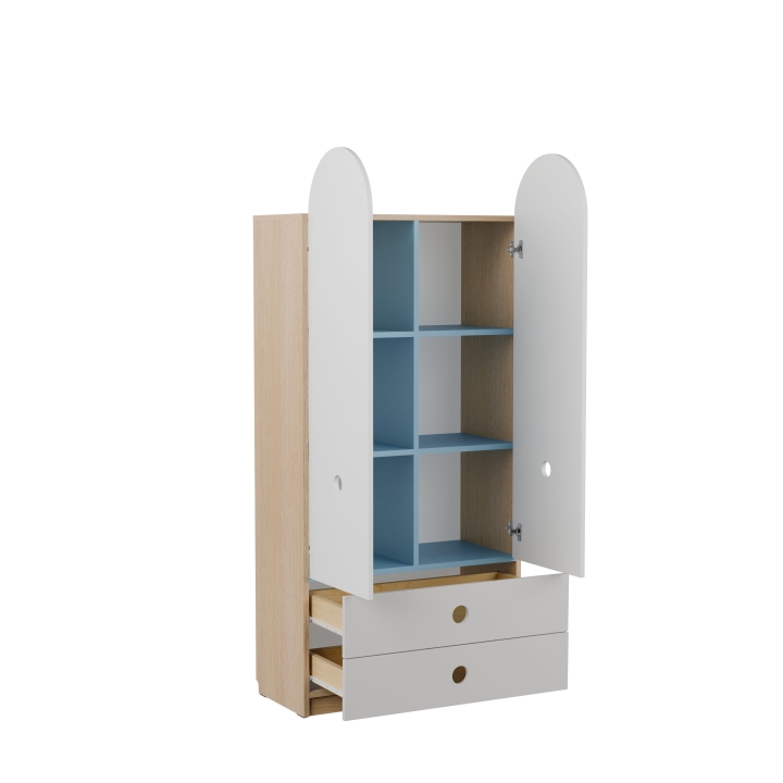 Regał przedszkolny OK04 | Certyfikowane meble szkolne i przedszkolne