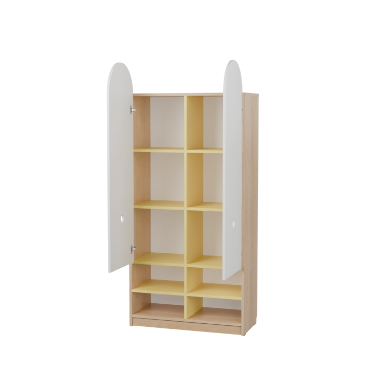 Regał przedszkolny OK05, wyposażenie szkół i przedszkoli, certyfikat jakości