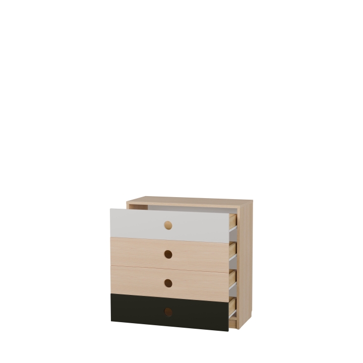 Regał przedszkolny OK10, wyposażenie szkół i przedszkoli, certyfikat jakości