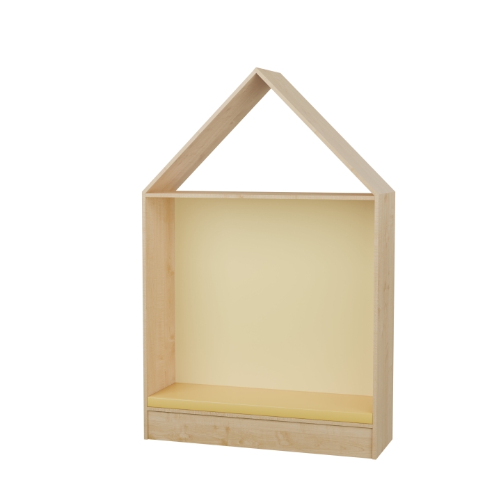 Regał Domek DK03 | Wygodne siedzisko do przedszkola