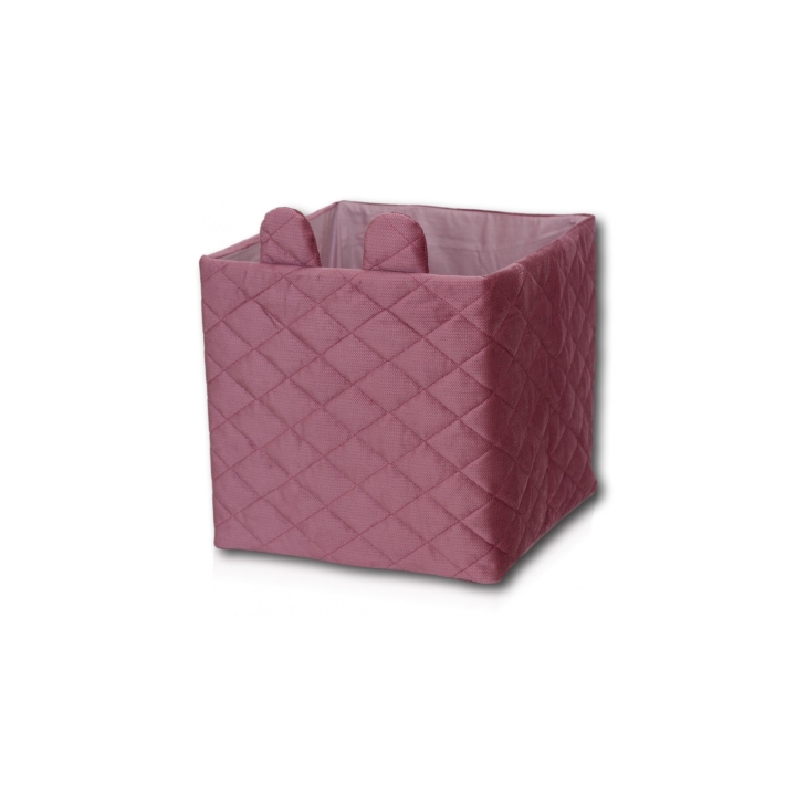 Velvetowy pojemnik BOX-DK na zabawki | Darmowa dostawa dla szkół i placówek publicznych