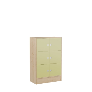 Regał Domki DK07 | Meble do żłobków, przedszkoli, klubików dziecięcych