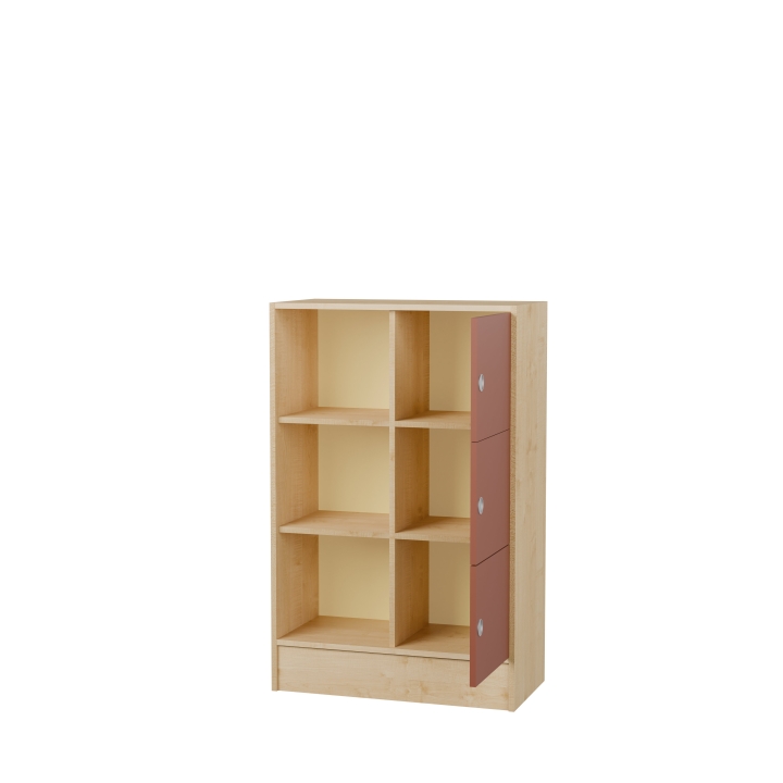 Regał Domki DK08 | Wyposażenie, żłobków, przedszkoli i klubików dziecięcych