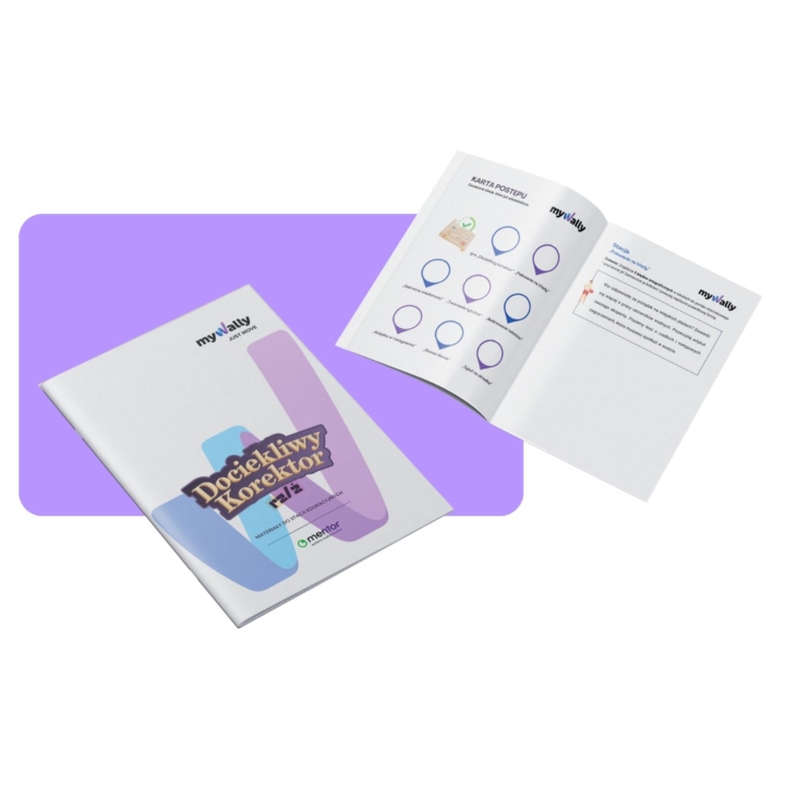 Konsola edukacyjna myWally + pakiet gier Szkoła Podstawowa