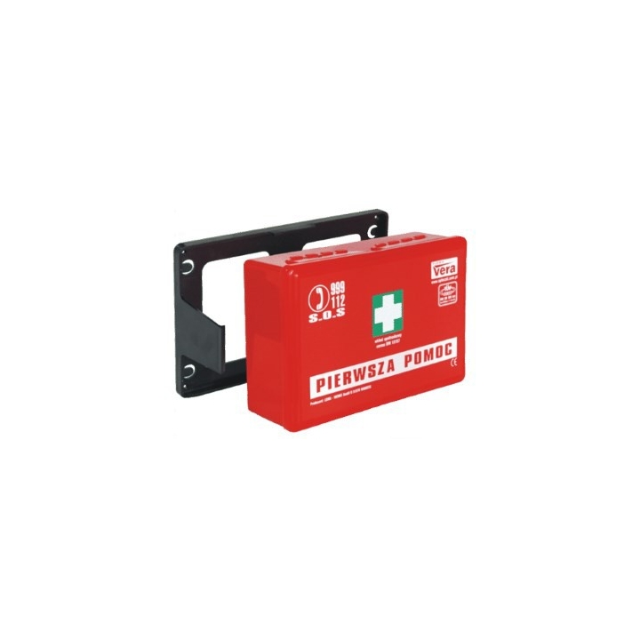 Apteczka pierwszej pomocy STANDARD PLUS 13164 w pudełku z tworzywa