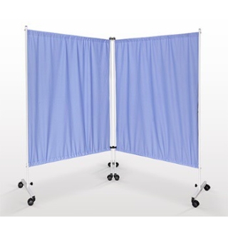 Parawan medyczny dwuskrzydłowy