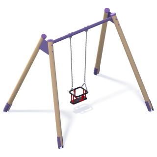 Huśtawka wahadłowa pojedyncza 2M gold