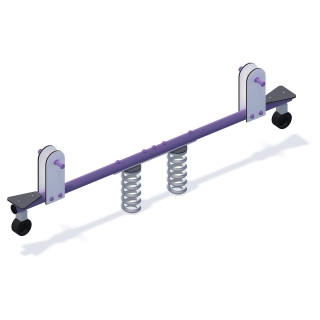 Huśtawka wagowa ważka na sprężynach