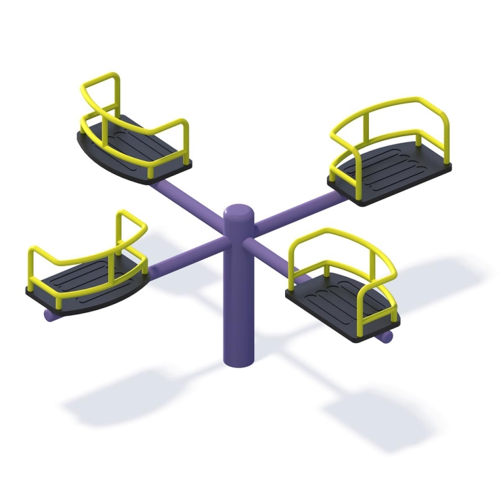 Karuzela krzyżowa czteroramienna