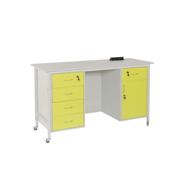 Stół laboratoryjny mobilny, stół chemiczny na kółkach