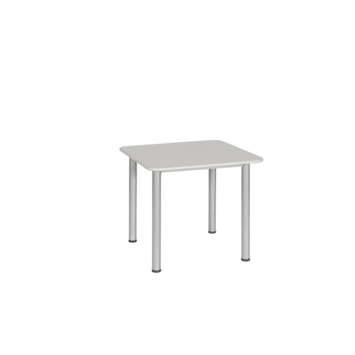 Stół kwadratowy 80x80 regulacja wysokości, zaokrąglone i wzmocnione brzegi