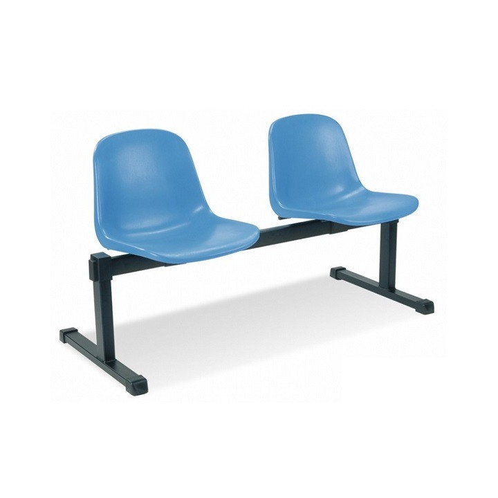 Ławka BETA, doskonała do poczekalni, korytarzy Certyfikowane Meble Szkolne