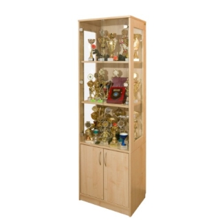 Witryna ekspozycyjna na puchary, nagrody|Wyposażenie szkół i przedszkoli