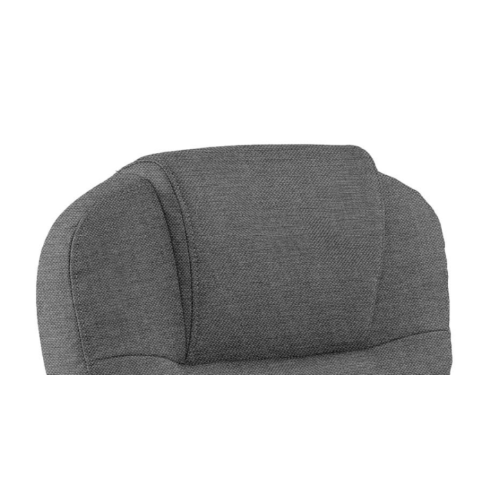 Fotel gabinetowy Desmond, tkanina lub ekoskóra. Komfortowe krzesła biurowe