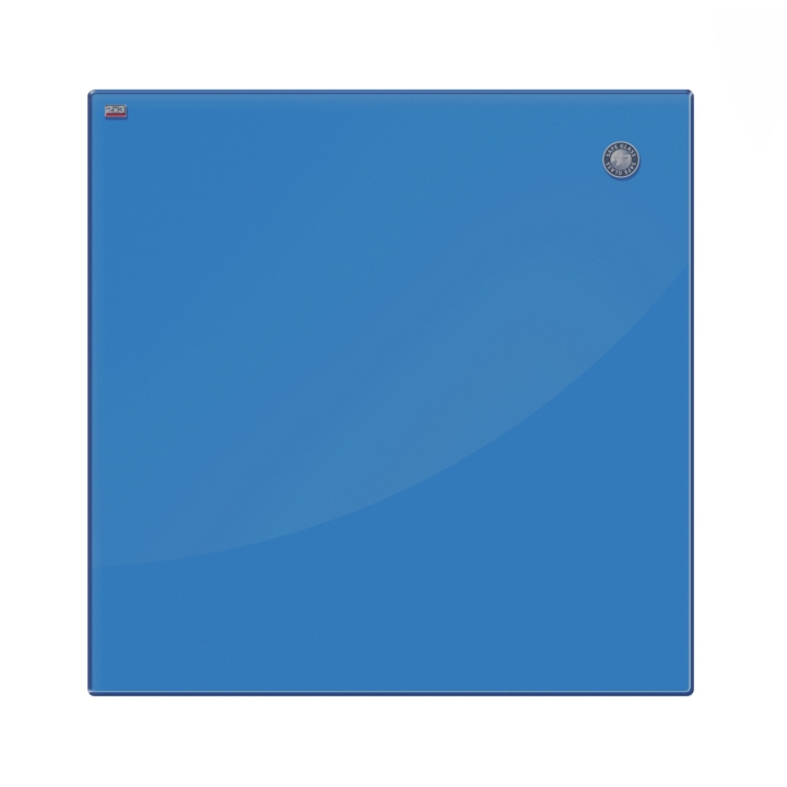 Tablica szklana magnetyczna 45×45, kolorowa