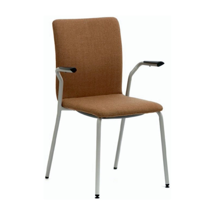 Krzesło tapicerowane z podłokietnikami Joanna J04