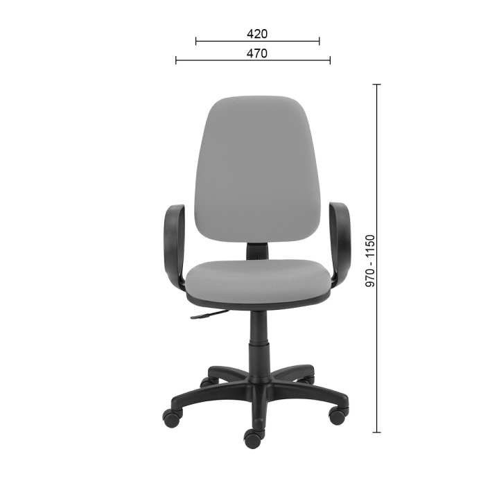 Fotel obrotowy Champion | Certyfikat jakości i zgodności z normą