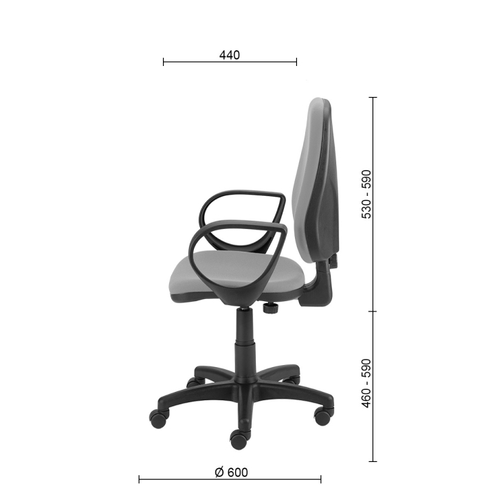 Fotel obrotowy Champion | Certyfikat jakości i zgodności z normą